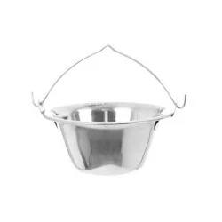 Ceaun mic 0.8 litri din inox pentru servit
