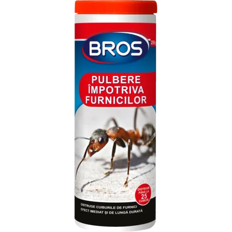 Pulbere impotriva furnicilor, 250 gr (cutie cu dozator) BROS