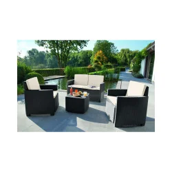 Set mobilier Mondena cu 4 elemente ProGarden
