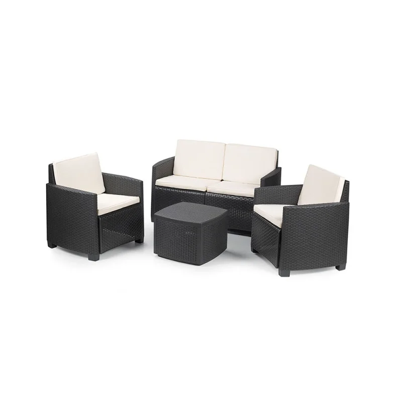 Set mobilier Mondena cu 4 elemente ProGarden