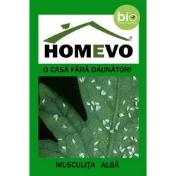 Pulbere bio impotriva musculitei albe Homevo