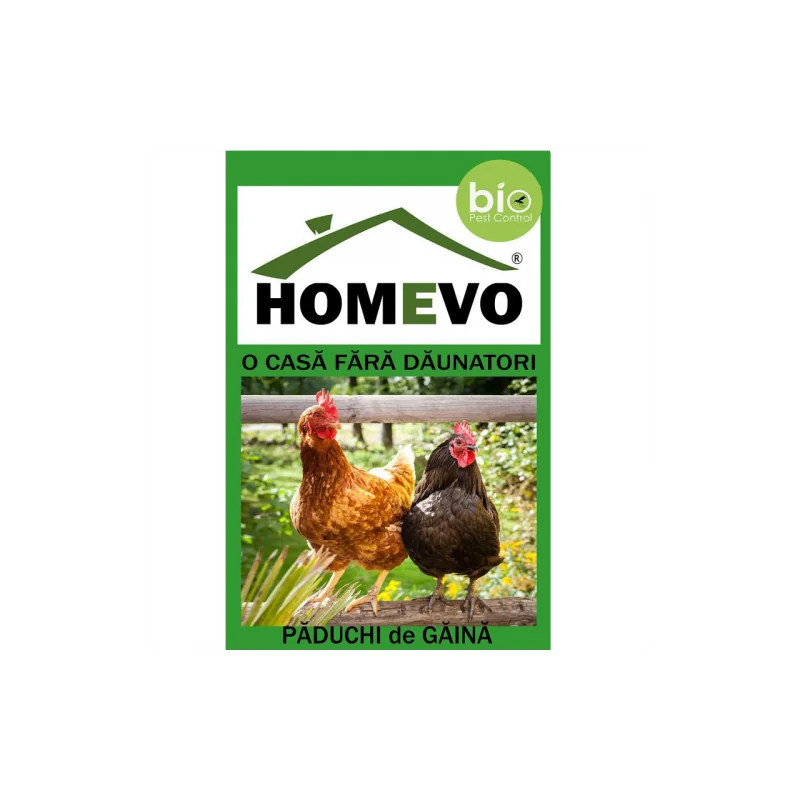 Pulbere anti paduchi de gaina BIO Homevo
