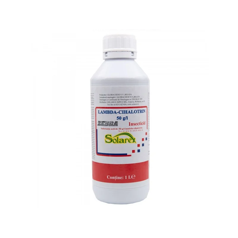 Insecticid Zebra Lambda-Cihalotrin, 1 litru