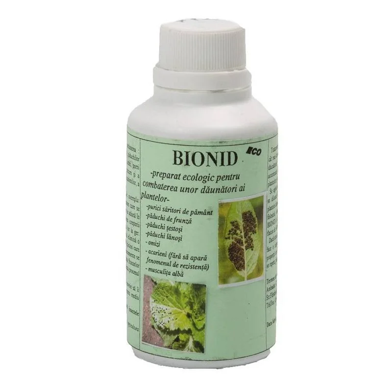Insecticid organic Bionid, 100 ML - Plantmaster - Maestrul Culturii Tale