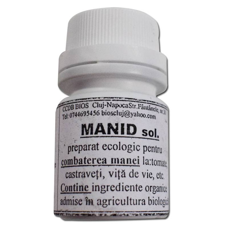 Manid, Biopreparat pentru imunitatea plantelor, 25 ML