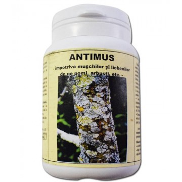 Antimus, impotriva muschilor si lichenilor la pomi, arbusti