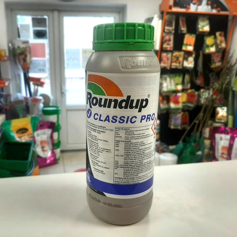 Erbicid total Roundup Classic Pro 1 litru