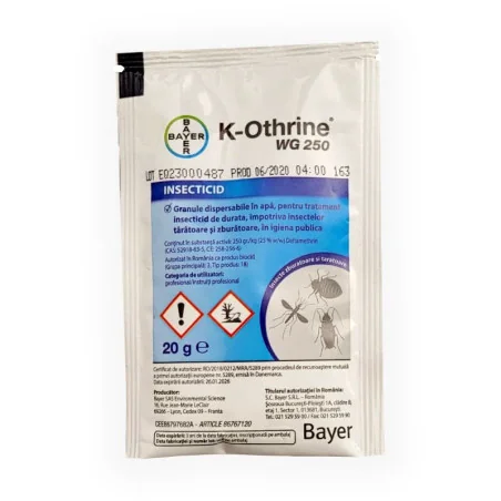 Insecticid K-Othrine WG 250 - 20 gr - Plantmaster - Maestrul Culturii Tale