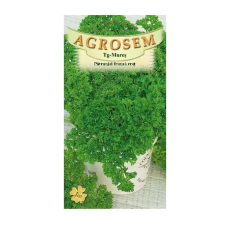 Seminte de patrunjel frunza cret, Agrosem 4Gr.