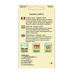 Seminte salata de iarna - Imperial winter, Agrosem Gr.
