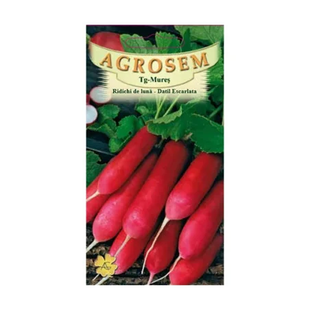Seminte ridich de luna - Datil Escarlata, Agrosem 4Gr.