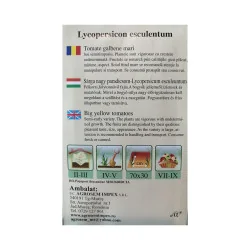 Seminte de tomate galbene mari, Agrosem 4Gr.