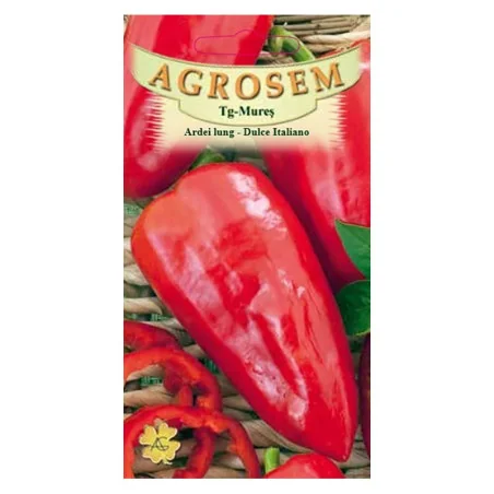 Seminte de ardei lung - Dulce Italiano, Agrosem 4Gr.