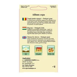 Seminte de ceapa pentru arpagic - Stuttgart giant, Agrosem 1.5 Gr.