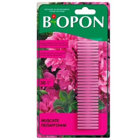 Betisoare de ingrasamant pentru muscate, Biopon 30buc.