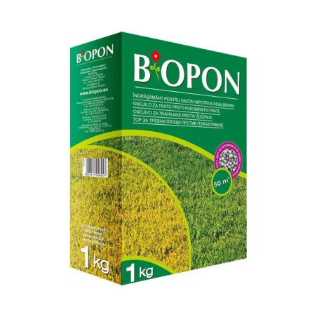 Ingrasamant pentru gazon impotriva ingalbenirii, biopon 1kg