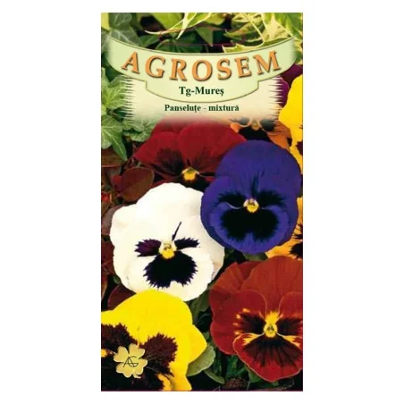 Seminte de flori Panselute - mixtura, Agrosem