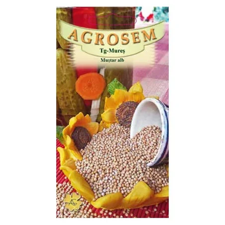 Seminte de mustar alb, Agrosem 10gr.