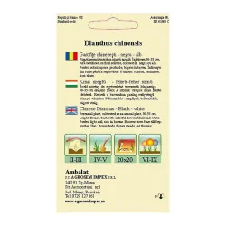 Seminte de garofe chinezesti black - white 0.5g