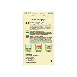 Seminte de dovlecel - Spaghetti - Pizza, Agrosem 2g