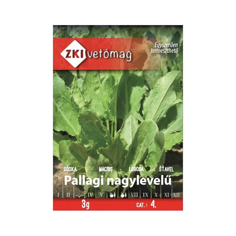 Seminte de macris Pallagi nagylevelu, ZKI 3g
