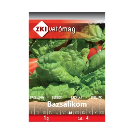 Seminte de busuioc cu frunza tip salata, ZKI 1g