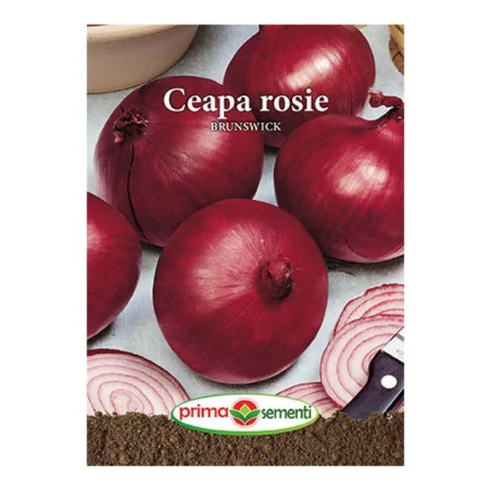 Seminte de ceapa rosie Brunswick, Prima Sementi 1.5g