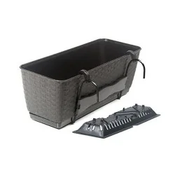 Cutie pentru plante cu insertie de irigare Ratolla 12L