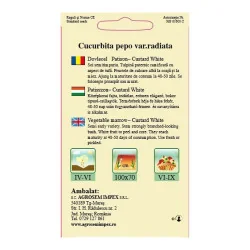Seminte de dovlecel Parison - Custard White 2g