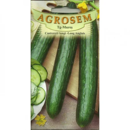 Seminte de castraveti lungi - Long Anglais 1,5g, Agrosem