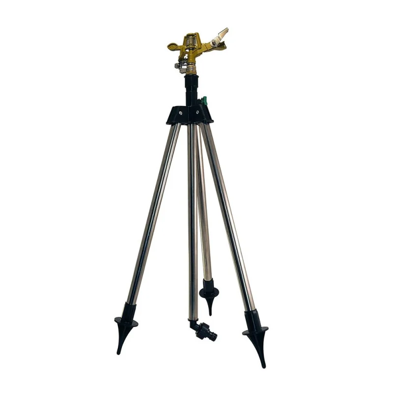 Aspersor polsatoriu zincat, cu trepied telescopic Stend Pro