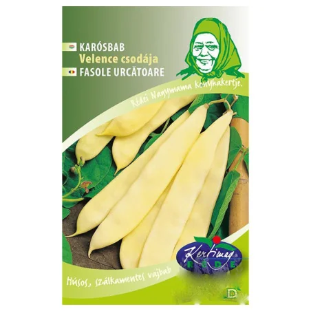 Seminte de fasole urcatoare Velence csodája, Kertimag 30g