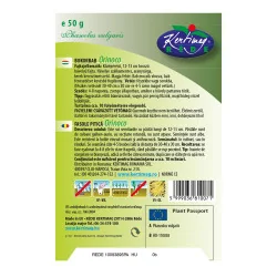 Seminte de fasole pitica Orinoco, Kertimag 50g