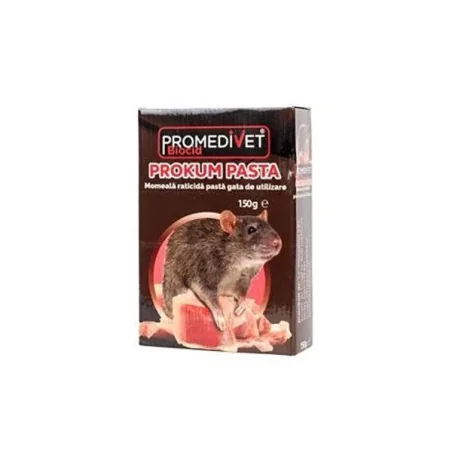 Momeala raticida pasta gata de utilizare, Promedivet 150g