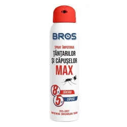 Spray impotriva tantarilor si capuselor, Max Bros, 90 ml