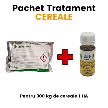 Pachet tratament Cereale 300kg / 1 Ha