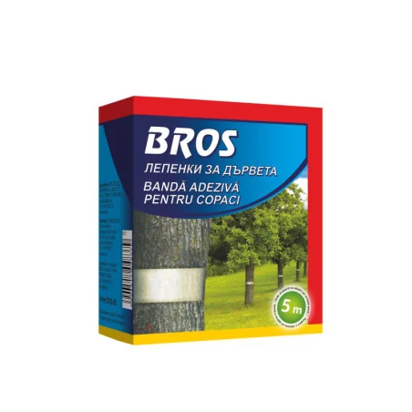 Banda adeziva pentru copaci, Bros, 5 m