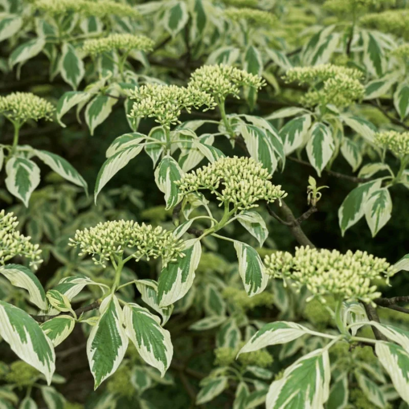 Cornus stolonifera White Gold – Corn cu frunze în două culori