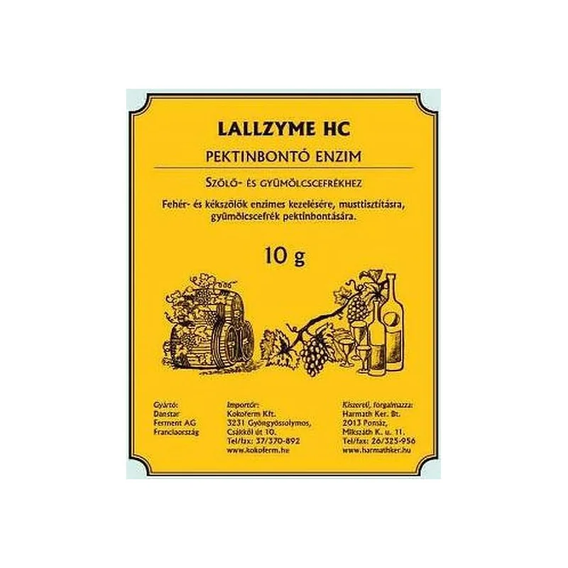 Enzima pentru descompunerea Pectinelor Lallzyme HC