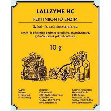 Enzima pentru descompunerea Pectinelor Lallzyme HC