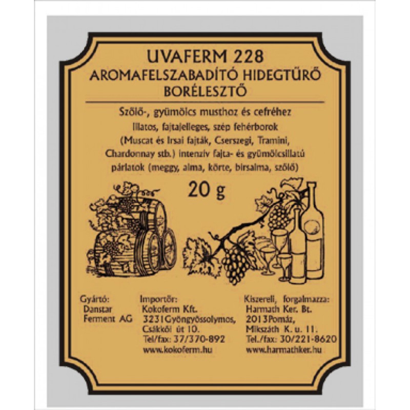 Drojdie de vin Uvaferm 228 (20g)