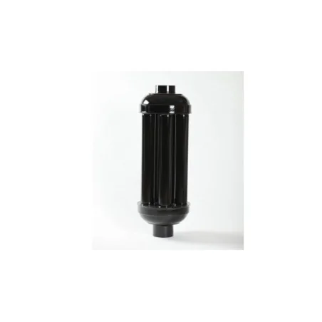 Recuperator caldura pentru sobe, D120mm, negru