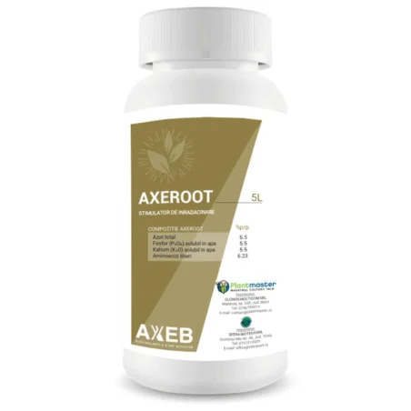 AXEROOT® 1L – Biostimulator Radicular cu Auxine, Aminoacizi și Fosfor pentru Dezvoltarea Rădăcinilor