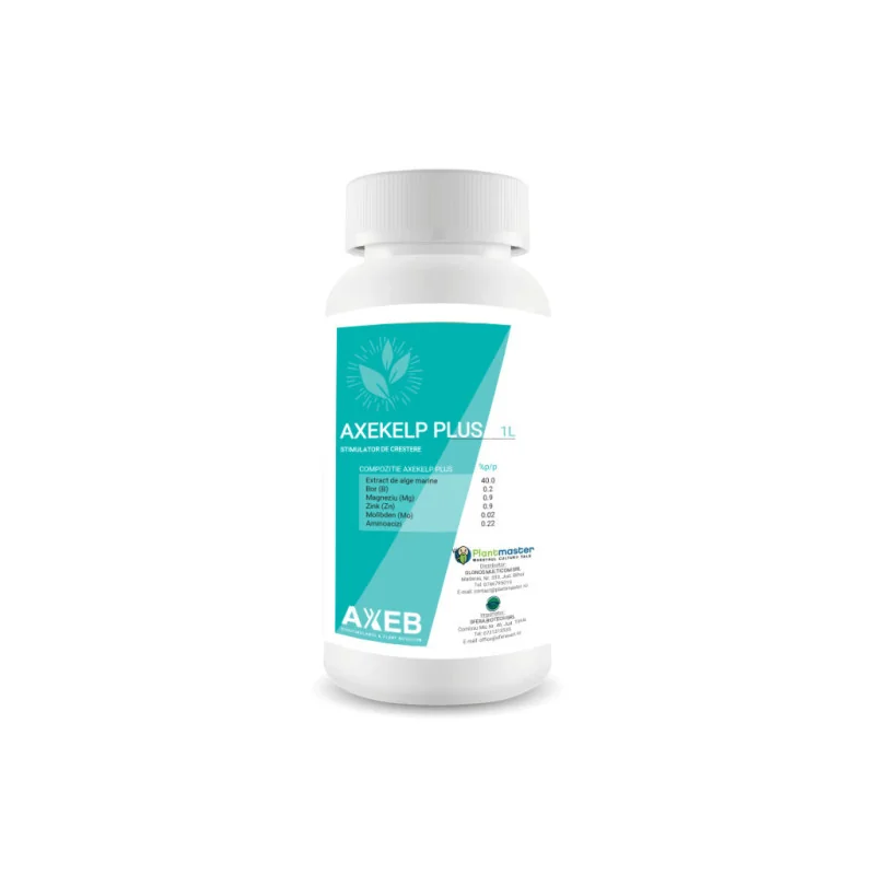 AXEKELP PLUS 1 L – Biostimulator Natural pentru Dezvoltarea și Rezistența Plantelor 1 Litru