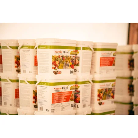 Îngrășământ organic granulat din găinaț – NOMIS Plant Organic – 10 L