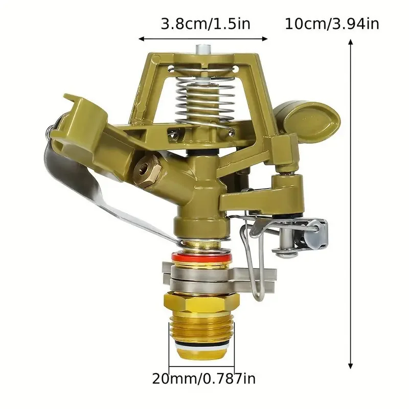 Aspersor Metal 1/2" – Rezistență și eficiență în irigare