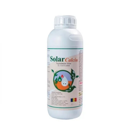 Solar Calciu – Îngrășământ foliar lichid cu Calciu și Magneziu 1L