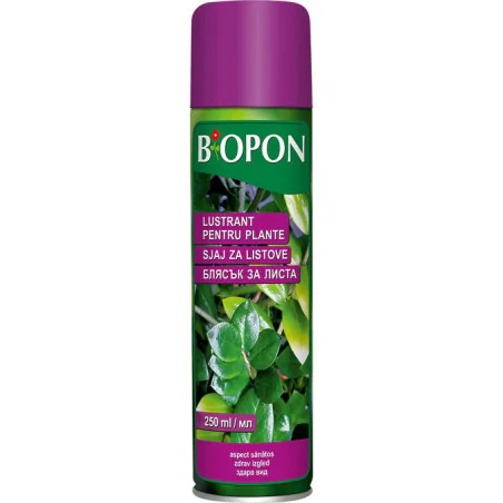 Biopon Spray – Soluție pentru strălucirea frunzelor, anti-praf, 250 ml