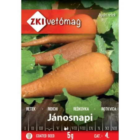Seminte de ridichi Jánosnapi