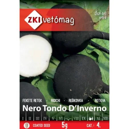 Seminte de ridichi Nero Tondo D'lnverno
